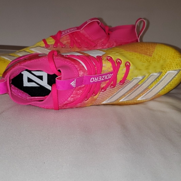 adizero 8.0 pink and yellow